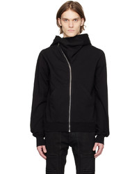 Sweat à capuche noir Rick Owens DRKSHDW