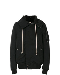 Sweat à capuche noir Rick Owens DRKSHDW