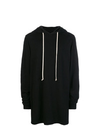 Sweat à capuche noir Rick Owens DRKSHDW