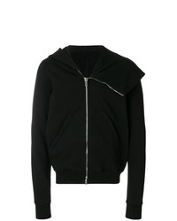 Sweat à capuche noir Rick Owens DRKSHDW