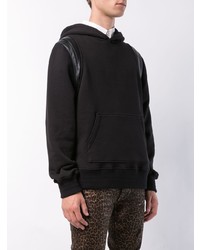 Sweat à capuche noir Amiri