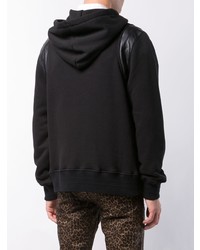 Sweat à capuche noir Amiri