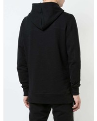 Sweat à capuche noir John Elliott