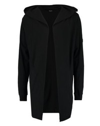 Sweat à capuche noir Solid