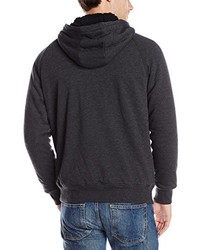 Sweat à capuche noir