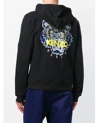 Sweat à capuche noir Kenzo