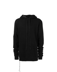 Sweat à capuche noir Unravel Project