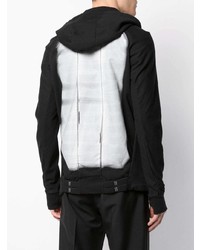 Sweat à capuche noir 11 By Boris Bidjan Saberi