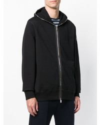 Sweat à capuche noir Moncler