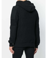 Sweat à capuche noir Balmain