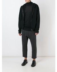 Sweat à capuche noir Haider Ackermann