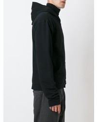 Sweat à capuche noir Haider Ackermann