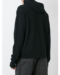 Sweat à capuche noir Haider Ackermann