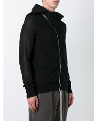 Sweat à capuche noir Rick Owens DRKSHDW