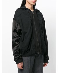 Sweat à capuche noir Haider Ackermann