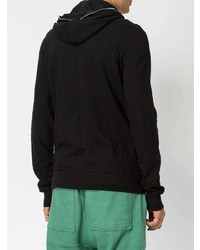 Sweat à capuche noir Rick Owens DRKSHDW