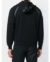 Sweat à capuche noir Moncler