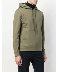 Sweat à capuche olive A.P.C.