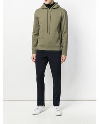 Sweat à capuche olive A.P.C.