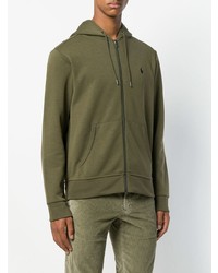 Sweat à capuche olive Polo Ralph Lauren