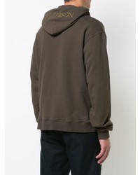 Sweat à capuche olive JW Anderson