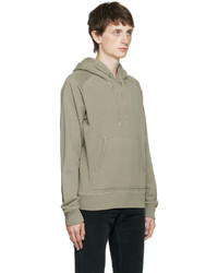 Sweat à capuche olive Tom Ford