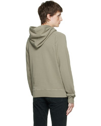 Sweat à capuche olive Tom Ford