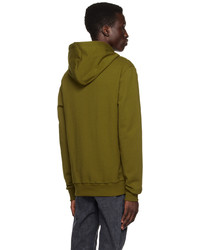 Sweat à capuche olive Balmain