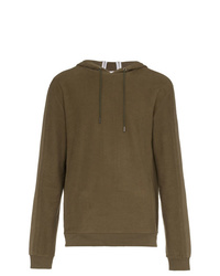 Sweat à capuche olive Lot78