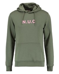 Sweat à capuche olive Minimum