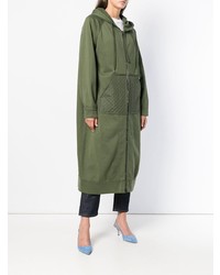 Sweat à capuche olive N°21