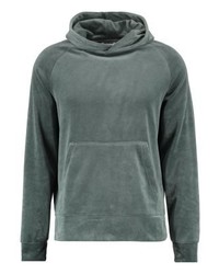 Sweat à capuche olive Weekday