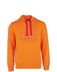 Sweat à capuche orange Kappa