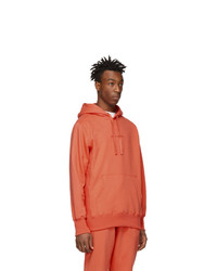 Sweat à capuche orange Aimé Leon Dore