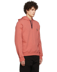 Sweat à capuche orange Ps By Paul Smith