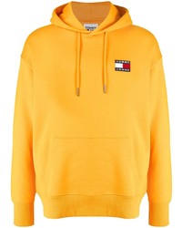 Sweat à capuche orange Tommy Jeans