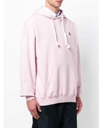 Sweat à capuche rose Très Bien