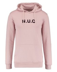 Sweat à capuche rose Minimum