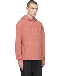 Sweat à capuche rose John Elliott