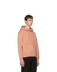 Sweat à capuche rose Acne Studios