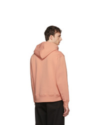 Sweat à capuche rose Acne Studios