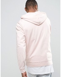 Sweat à capuche rose Asos