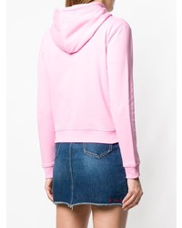 Sweat à capuche rose Calvin Klein Jeans