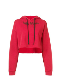 Sweat à capuche rouge Adaptation