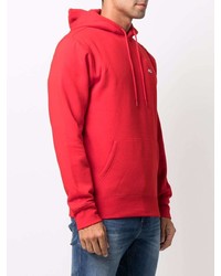 Sweat à capuche rouge Tommy Jeans