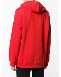 Sweat à capuche rouge Kenzo