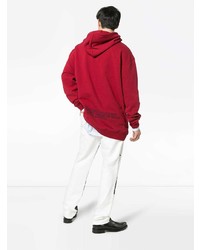 Sweat à capuche rouge Calvin Klein 205W39nyc