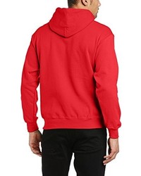 Sweat à capuche rouge Fotl