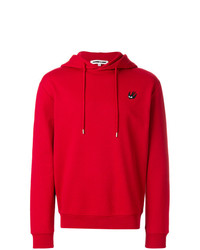 Sweat à capuche rouge McQ Alexander McQueen