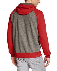 Sweat à capuche rouge Puma